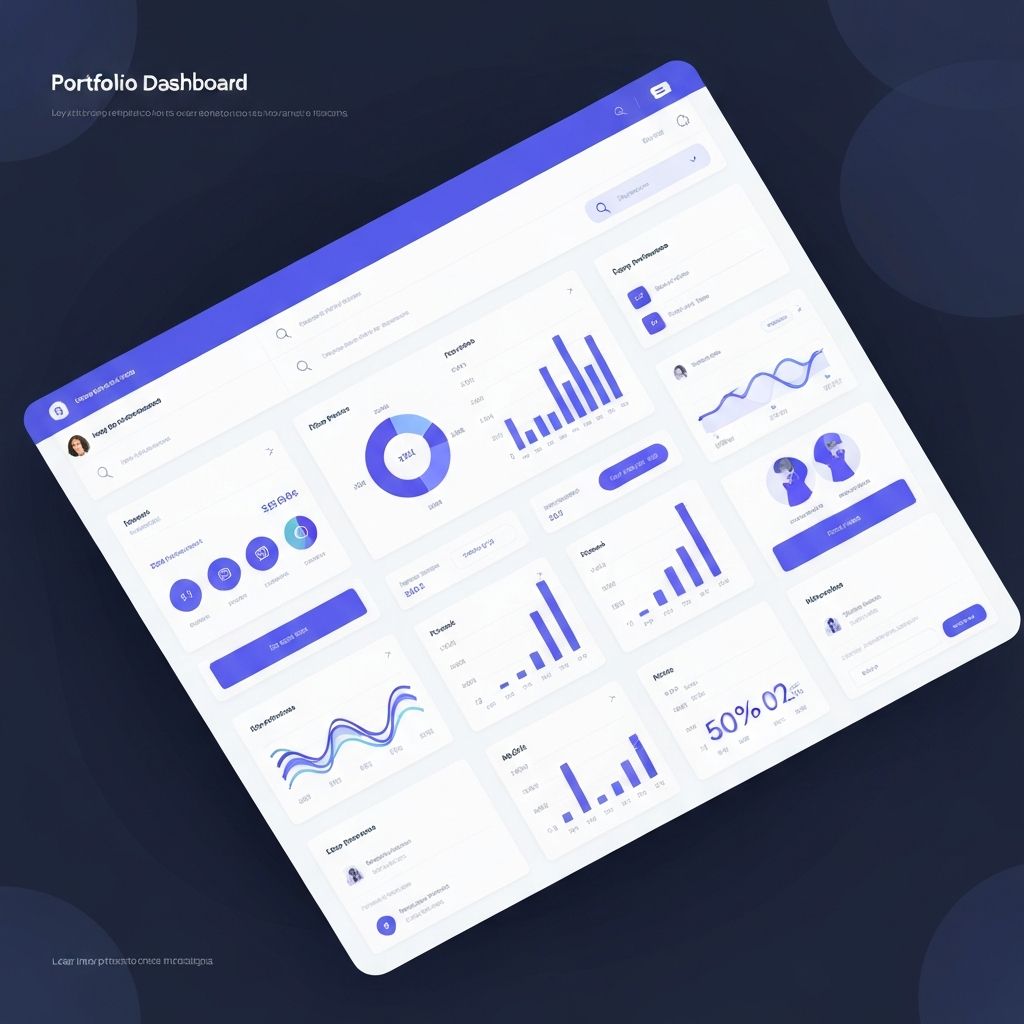 Portfolio Dashboard UI